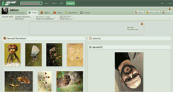 Desktop Screenshot of jablam.deviantart.com