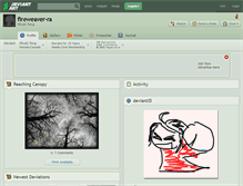 Tablet Screenshot of fireweaver-ra.deviantart.com