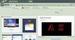 Desktop Screenshot of link6155.deviantart.com