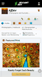 Mobile Screenshot of ajdev.deviantart.com