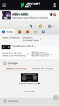 Mobile Screenshot of miin-miin.deviantart.com