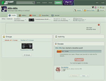 Tablet Screenshot of miin-miin.deviantart.com