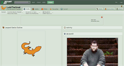 Desktop Screenshot of ludothegreat.deviantart.com