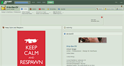 Desktop Screenshot of h-to-the-ov.deviantart.com