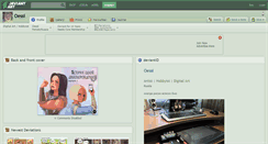 Desktop Screenshot of oessi.deviantart.com