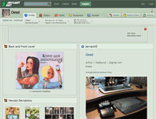 Tablet Screenshot of oessi.deviantart.com