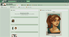 Desktop Screenshot of ocs-world.deviantart.com