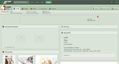 Desktop Screenshot of lichi.deviantart.com