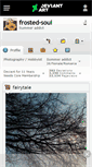 Mobile Screenshot of frosted-soul.deviantart.com