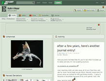 Tablet Screenshot of koh-i-noor.deviantart.com