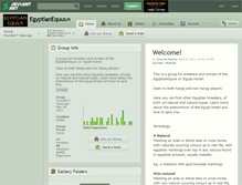 Tablet Screenshot of egyptianequus.deviantart.com
