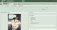 Desktop Screenshot of jessythm777.deviantart.com