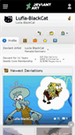 Mobile Screenshot of lufia-blackcat.deviantart.com