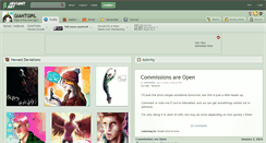 Desktop Screenshot of giantgirl.deviantart.com