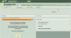 Desktop Screenshot of dd-catalogue-donate.deviantart.com