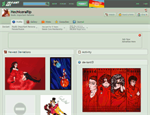 Tablet Screenshot of hechicerarip.deviantart.com