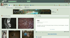 Desktop Screenshot of jenite.deviantart.com