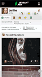 Mobile Screenshot of jenite.deviantart.com