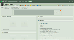 Desktop Screenshot of ctan-necrons.deviantart.com
