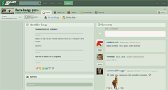 Desktop Screenshot of llama-badge-plz.deviantart.com