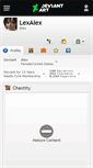 Mobile Screenshot of lexalex.deviantart.com