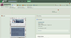 Desktop Screenshot of intolerant3d.deviantart.com