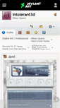 Mobile Screenshot of intolerant3d.deviantart.com