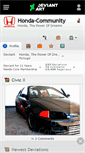 Mobile Screenshot of honda-community.deviantart.com