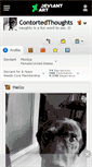 Mobile Screenshot of contortedthoughts.deviantart.com
