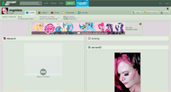 Desktop Screenshot of angeldess.deviantart.com