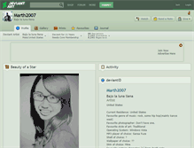Tablet Screenshot of marth2007.deviantart.com