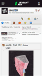 Mobile Screenshot of jred20.deviantart.com