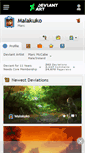 Mobile Screenshot of malakuko.deviantart.com