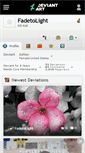Mobile Screenshot of fadetolight.deviantart.com