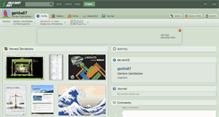 Desktop Screenshot of gamba87.deviantart.com