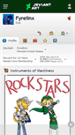 Mobile Screenshot of fyrelinx.deviantart.com