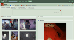 Desktop Screenshot of idyllis.deviantart.com