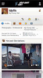 Mobile Screenshot of idyllis.deviantart.com
