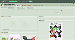 Desktop Screenshot of masqueradecomics.deviantart.com