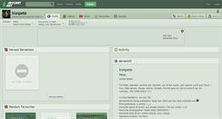 Desktop Screenshot of ironpete.deviantart.com