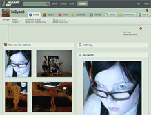 Tablet Screenshot of llodybab.deviantart.com