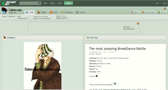 Desktop Screenshot of catoo-san.deviantart.com