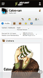 Mobile Screenshot of catoo-san.deviantart.com