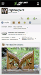 Mobile Screenshot of nightserpent.deviantart.com
