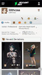 Mobile Screenshot of lilithcosa.deviantart.com