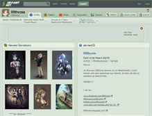 Tablet Screenshot of lilithcosa.deviantart.com