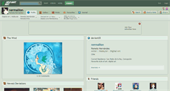 Desktop Screenshot of nermallion.deviantart.com