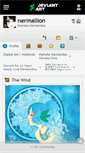 Mobile Screenshot of nermallion.deviantart.com
