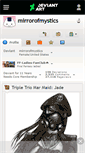 Mobile Screenshot of mirrorofmystics.deviantart.com