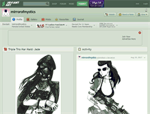 Tablet Screenshot of mirrorofmystics.deviantart.com